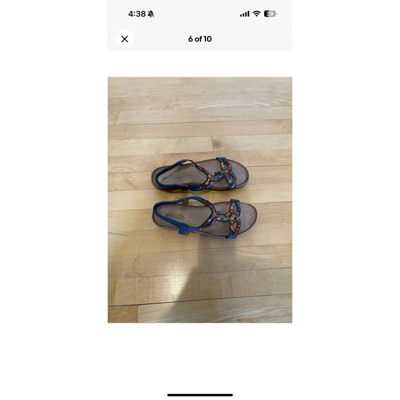Patrizia Beaded Sandals, size 41 - Picture 1 of 5